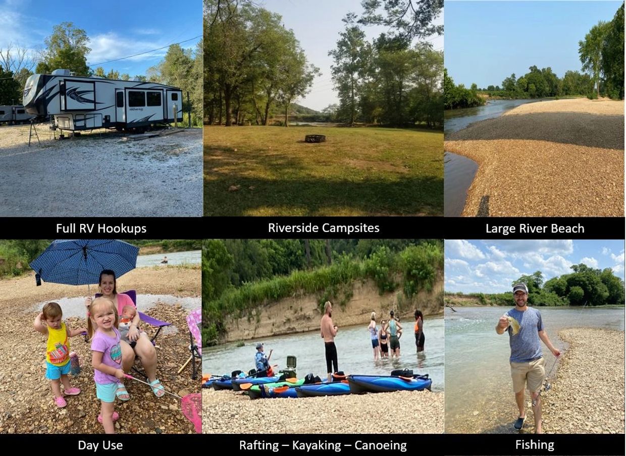 Illinois River RV & Campground RV Park, Floating Kayaking River